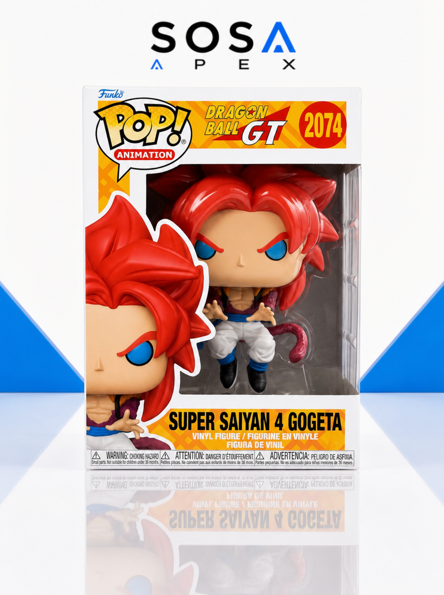 Funko Pop! Dragon Ball GT - Super Saiyan 4 Gogeta #2074