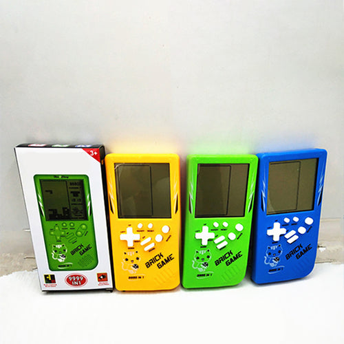 Retro Tetris Handheld Game Player — Classic Arcade Pocket Console