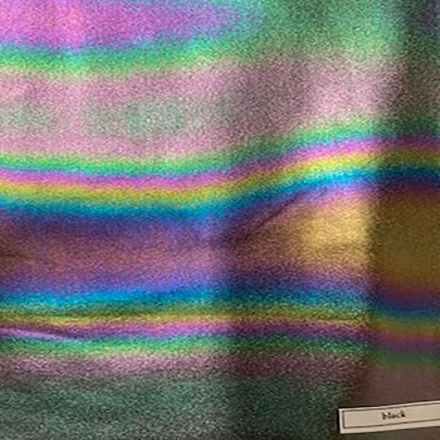 Oil Drop Foil Nylon Spandex Tricot Fabric by the Yard – 4-Way Stretch, Shiny, Dancewear | Spandex Palace