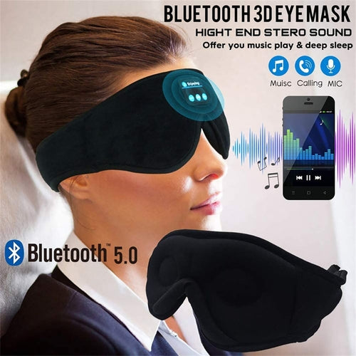 Bluetooth Sleep Eye Mask with Built-In Headphones