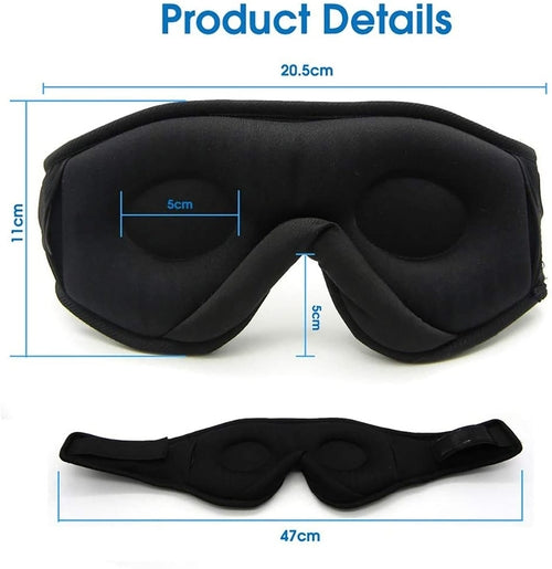 Bluetooth Sleep Eye Mask with Built-In Headphones