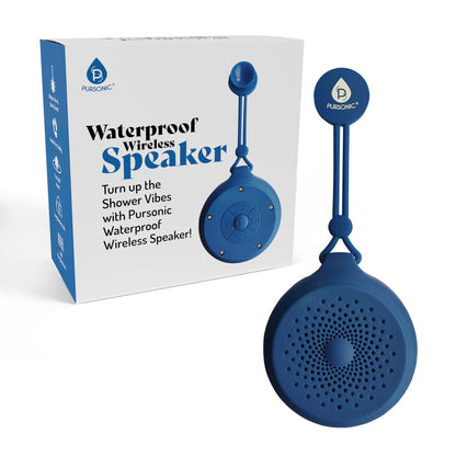 Purvolt Waterproof Wireless Bluetooth Speaker – IPX4, 360° Hi-Res Sound, Portable