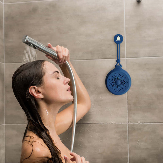 Purvolt Waterproof Wireless Bluetooth Speaker – IPX4, 360° Hi-Res Sound, Portable