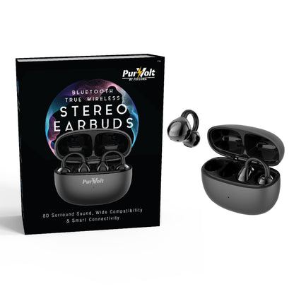 Complete Wireless Audio & Charging Bundle – Alarm Clock Radio Speaker + Wireless Charger + Earbuds