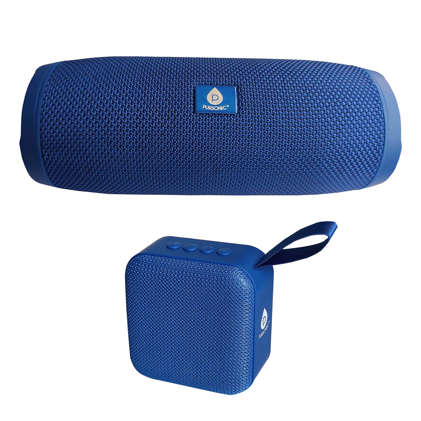 Pursonic Sound Duo – Portable 360° Speaker + Peak 360° Wireless Speaker Bundle