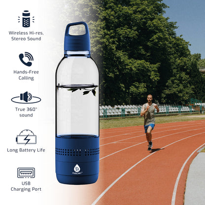 Pursonic 2-in-1 Water Bottle with Built-In Wireless Bluetooth Speaker – BPA-Free