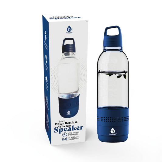 Pursonic 2-in-1 Water Bottle with Built-In Wireless Bluetooth Speaker – BPA-Free