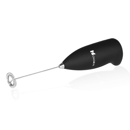 Stainless Steel Milk Frother – Handheld Electric Foam Maker for Coffee, Latte & Cappuccino