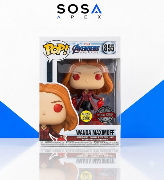 Funko Pop! Avengers Endgame - Wanda Maximoff #855 Glow in the Dark Special Edition