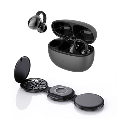 Power & Sound Essentials Bundle – 5-in-1 Wireless Charging Station + True Wireless Earbuds