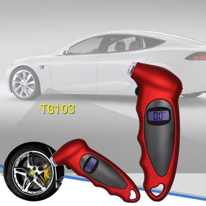 Portable Digital Tire Pressure Gauge – LCD Display, PSI/BAR/KPA, Fits Glove Box