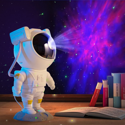 Astronaut Galaxy Star Projector Night Light with Bluetooth Speaker