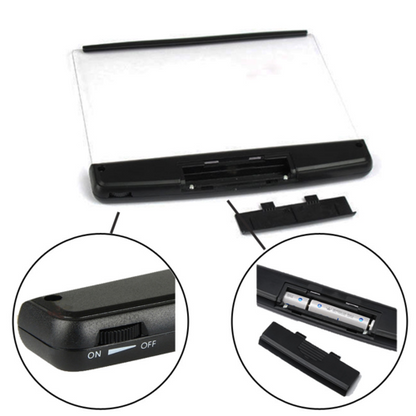 Portable LED Book Light – Clip-On Reading Night Light for Tablet, Kindle & Books