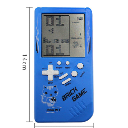 Retro Tetris Handheld Game Player — Classic Arcade Pocket Console