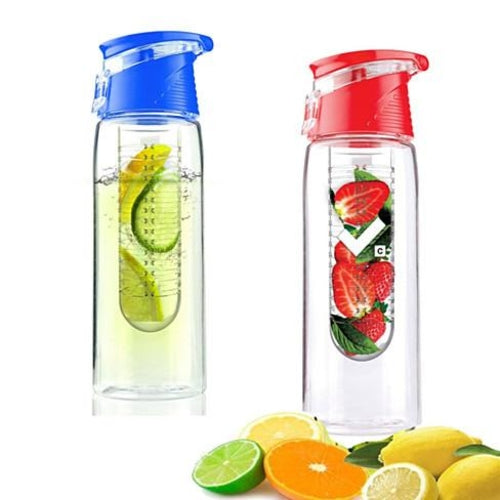Fruit Infuser Water Bottle – BPA-Free, Leak-Proof, 5 Colors – Gym, Office & Travel