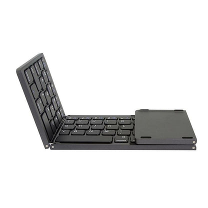 Portable Triple Folding Bluetooth Keyboard — Wireless Mini Keyboard for Phone & Tablet